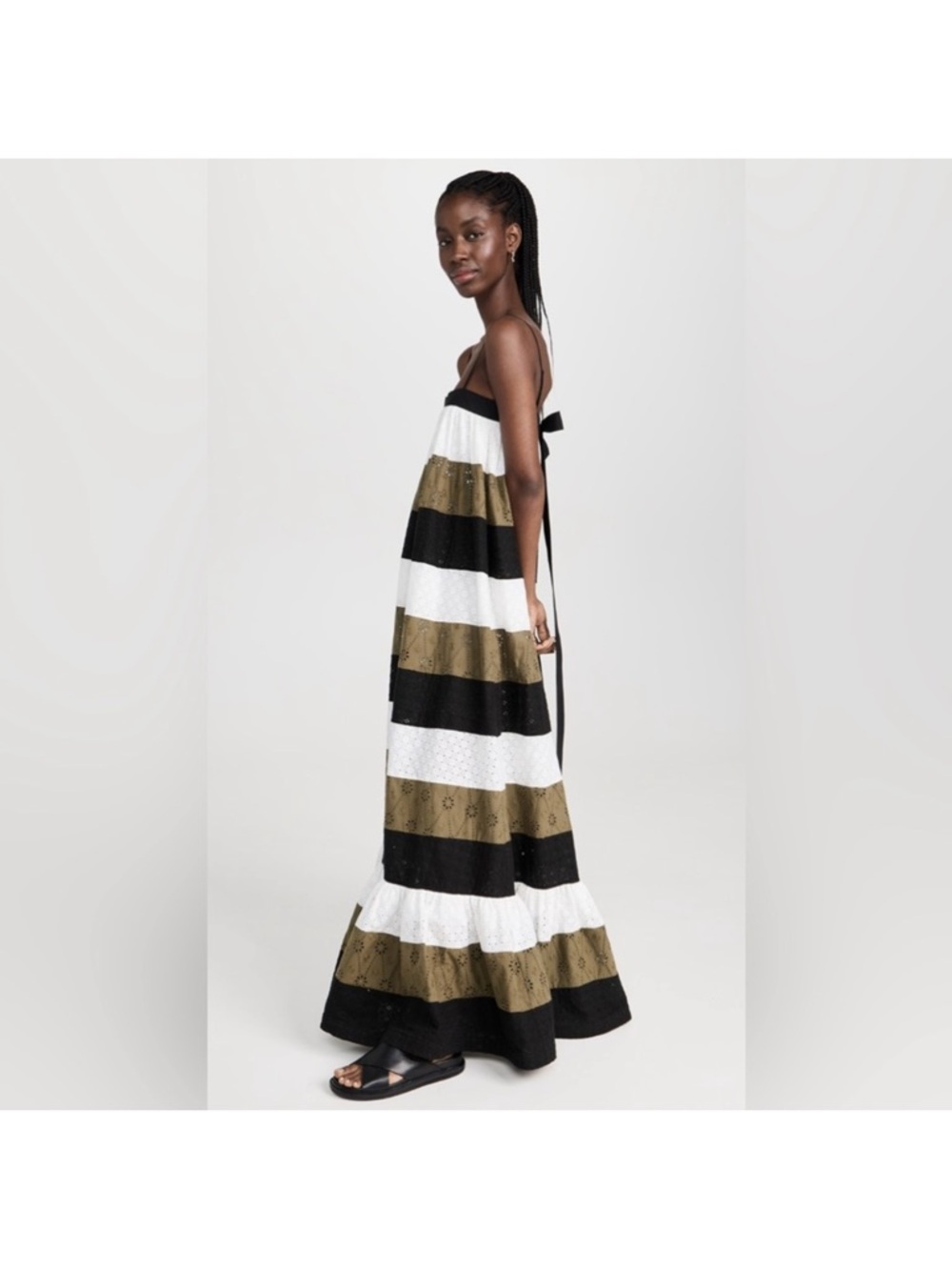 A. POTTS Tiered Maxi Dress - Picture 9 of 11